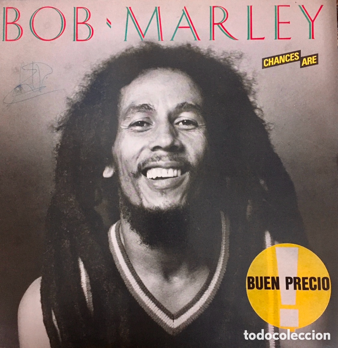 Discos de vinilo: Disco Vinilo LP. Bob Marley. &ldquo;Chances Are&rdquo;. 1982. - Foto 1