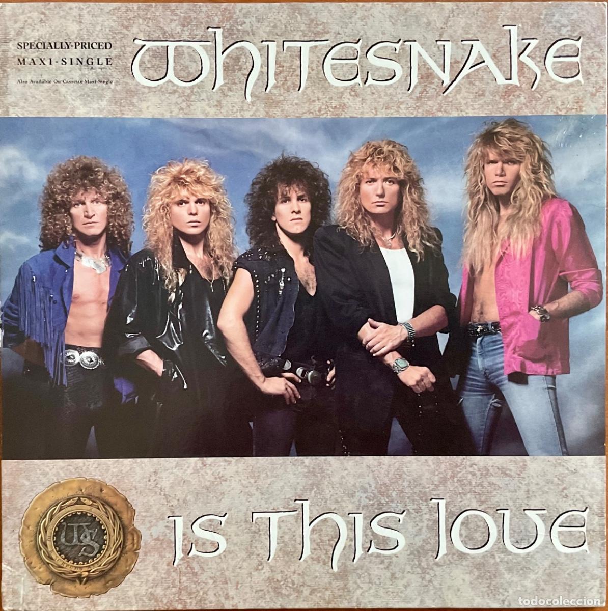 Discos de vinilo: WHITESNAKE - IS THIS LOVE - Foto 1