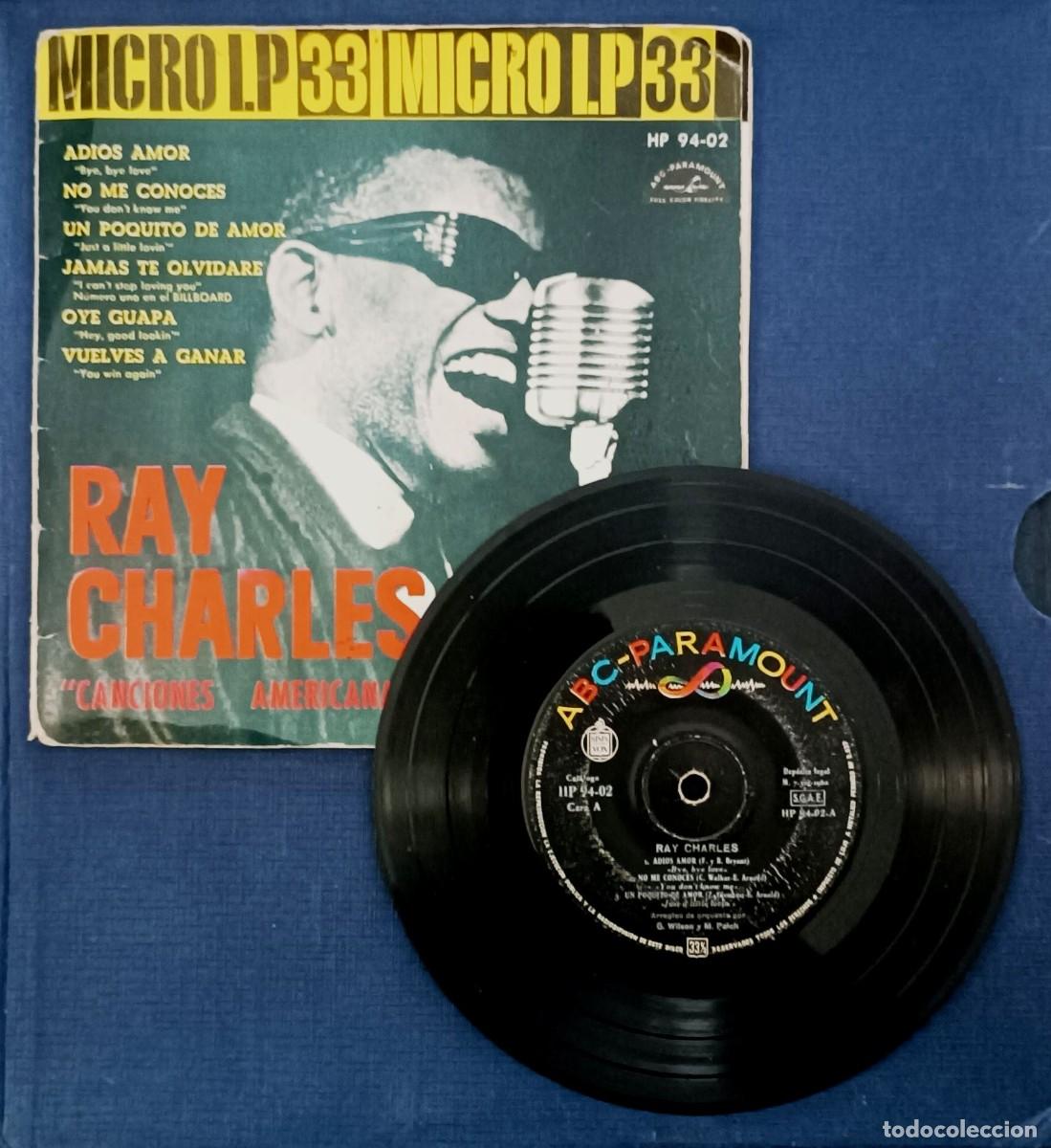 Discos de vinilo: RAY CHARLES. MICRO LP 33. 6 TEMAS. 1962 - Foto 1