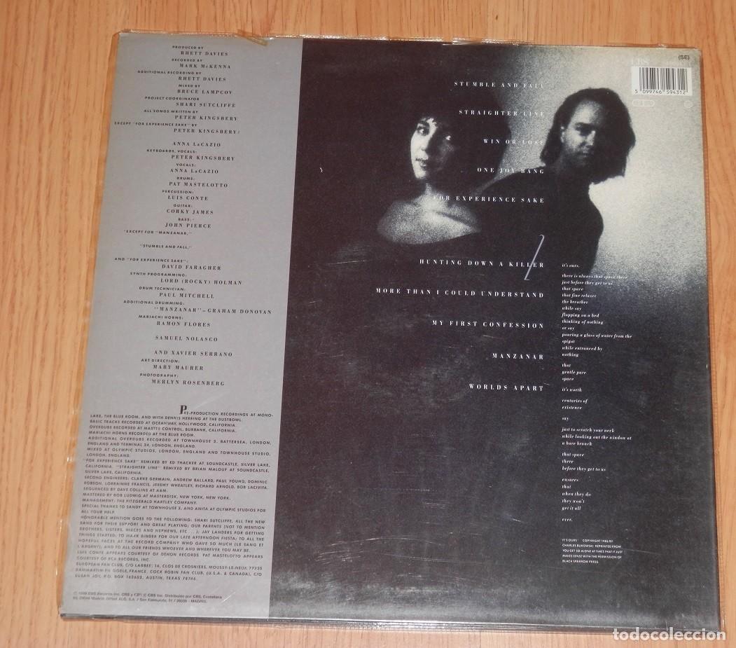 Discos de vinilo: DISCO LP DE VINILO DE LA BANDA COCK ROBIN - Foto 2
