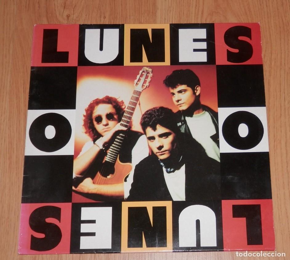 Discos de vinilo: DISCO LP DE VINILO DE LA BANDA LOS LUNES - Foto 1