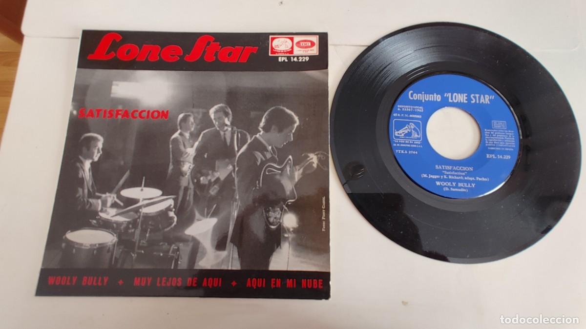 Discos de vinilo: LONE STAR-EP SATISFACCION +3-NUEVO - Foto 1