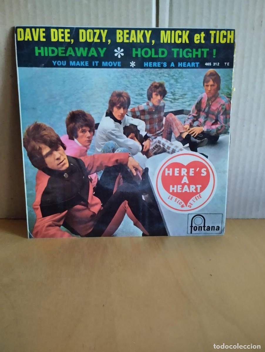 Discos de vinilo: DAVE DEE ,DOZY,BEAKY,MICK AND TICH ---- HIDEAWAY +3 - Foto 1