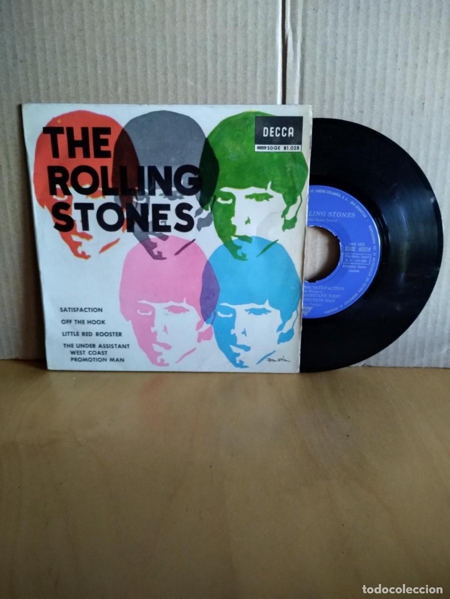 Discos de vinilo: THE ROLLING STONES ---- SATISFACTION +3 - Foto 1
