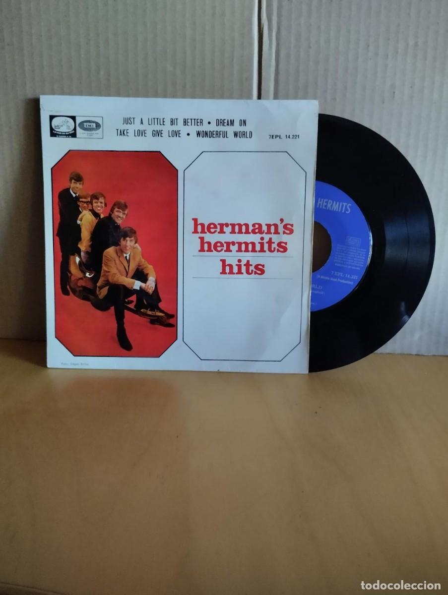 Discos de vinilo: HERMAN&acute;S HERMITS ---- JUST A LITTLE BIT BETTER +3 - Foto 1