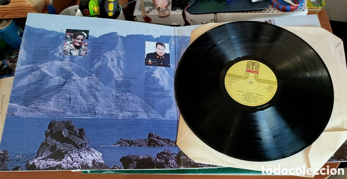 Discos de vinilo: Braulio - canto a Canarias - Foto 2