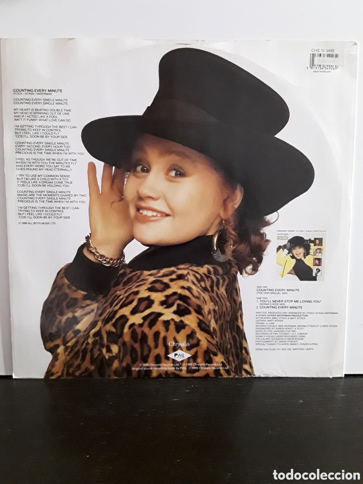 Discos de vinilo: Sonia &lrm;&ndash; Counting Every Minute - Foto 2