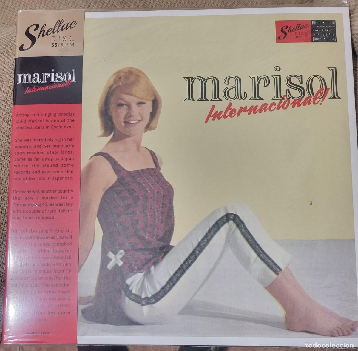 Discos de vinilo: Marisol internacional Lp sello Shellac Disc editado in the EU..... - Foto 1