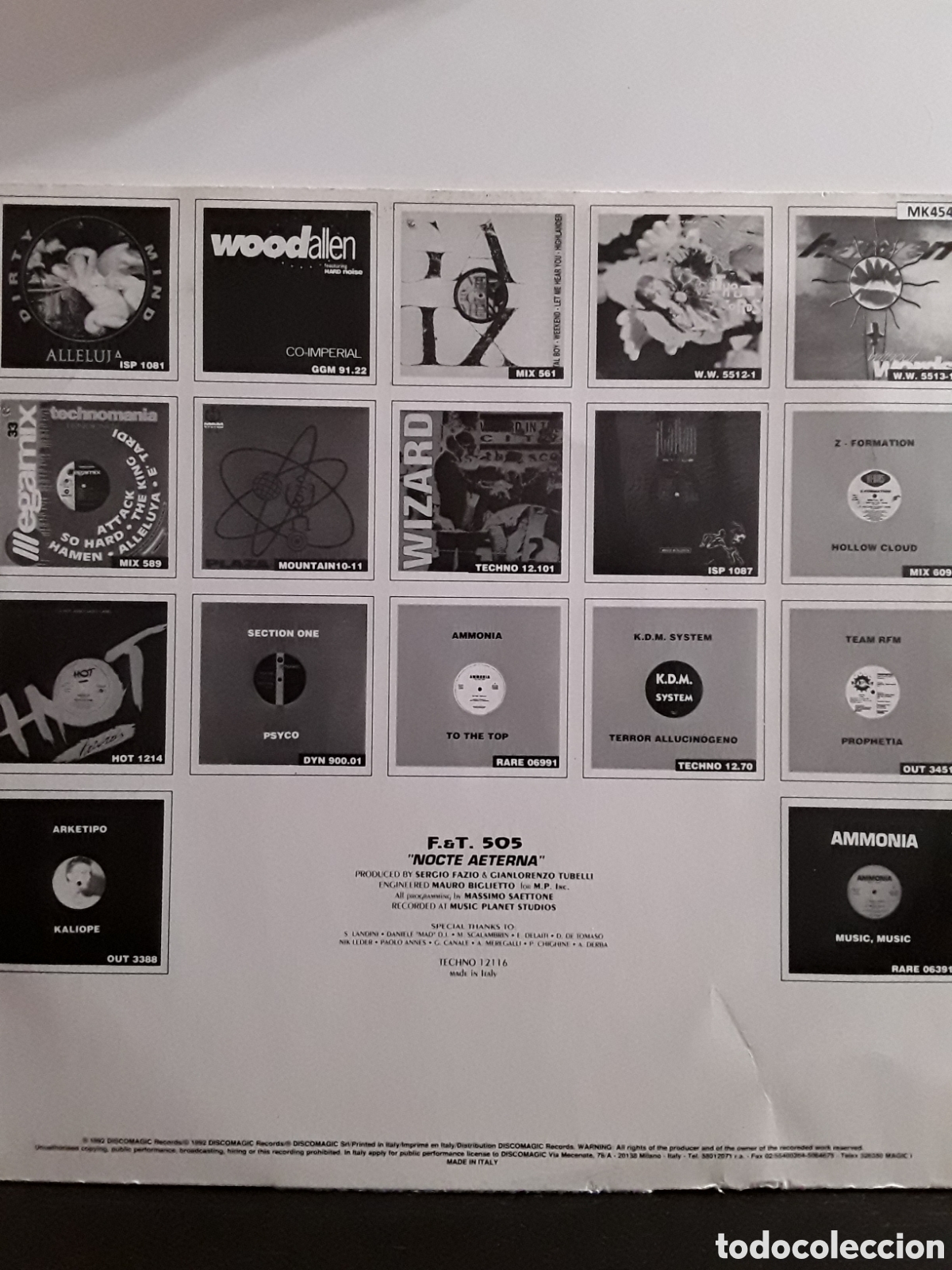 Discos de vinilo: F. & T. 505 &lrm;&ndash; Nocte Aeterna - Foto 2