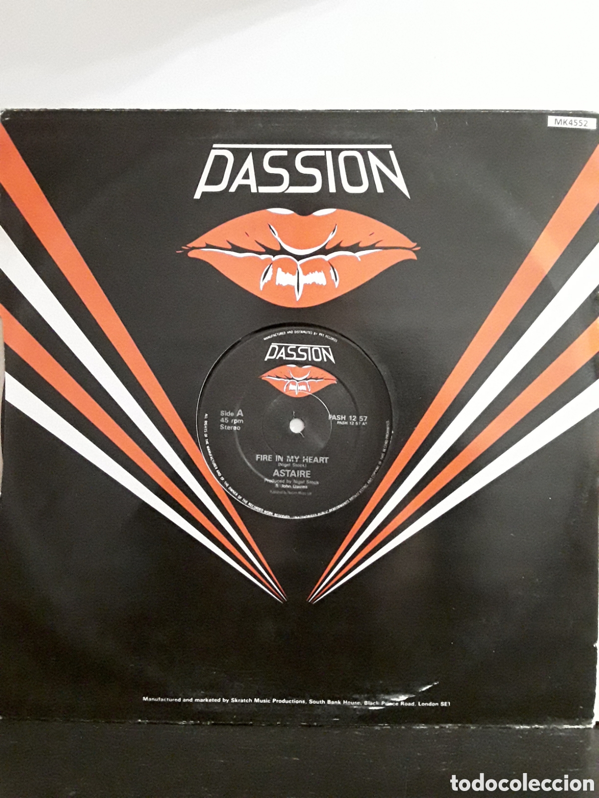 Discos de vinilo: Astaire &lrm;&ndash; Fire In My Heart - Foto 3