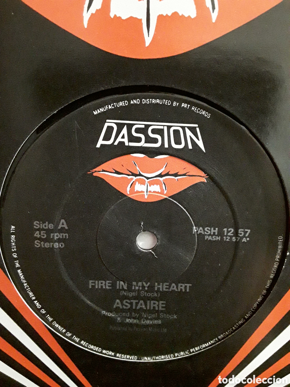 Discos de vinilo: Astaire &lrm;&ndash; Fire In My Heart - Foto 4