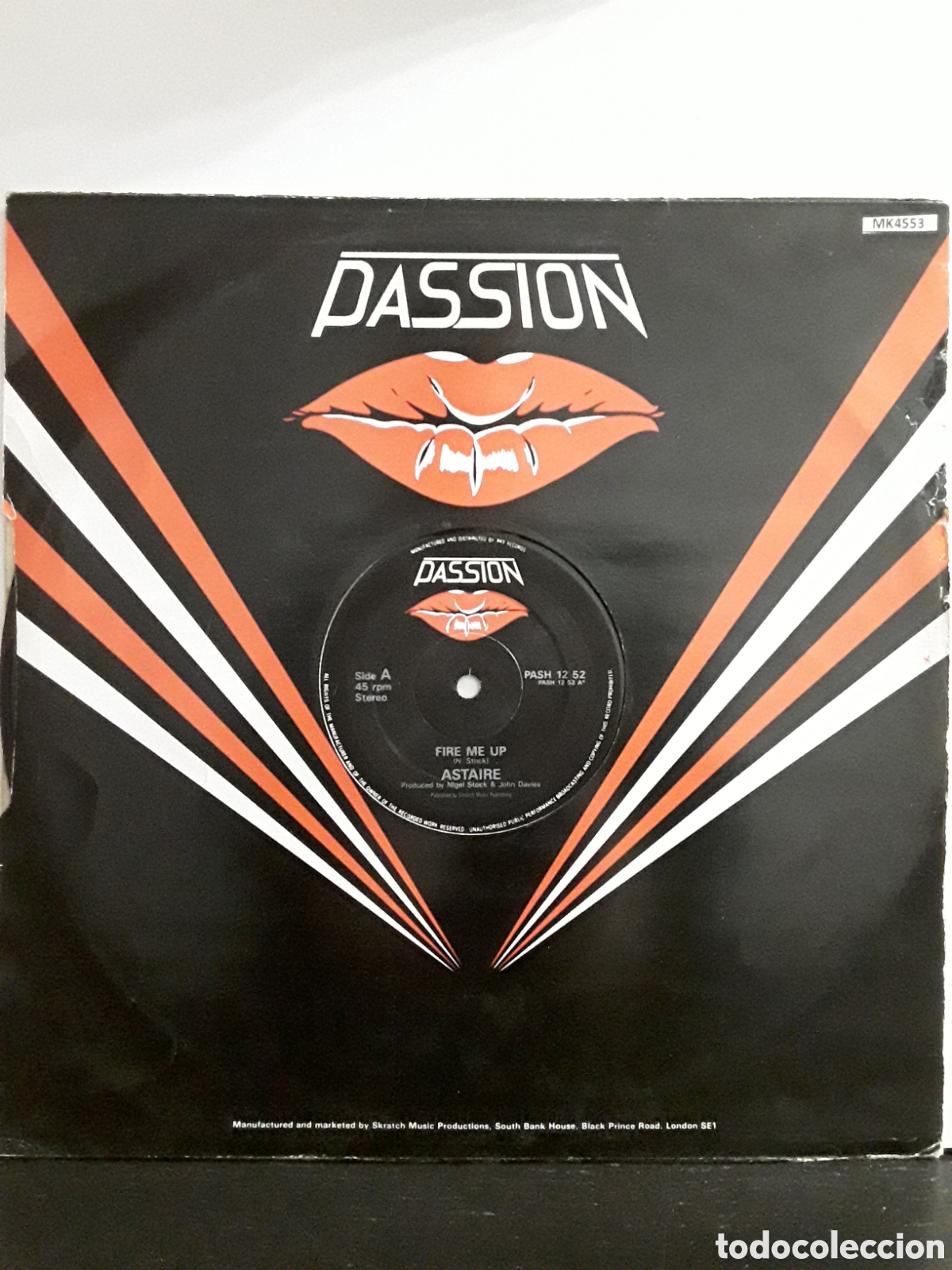 Discos de vinilo: Astaire &lrm;&ndash; Fire Me Up - Foto 3