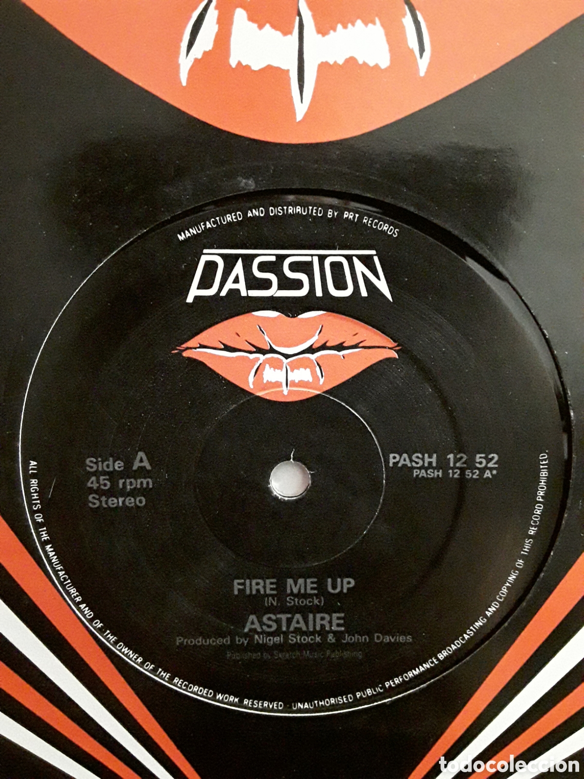 Discos de vinilo: Astaire &lrm;&ndash; Fire Me Up - Foto 4