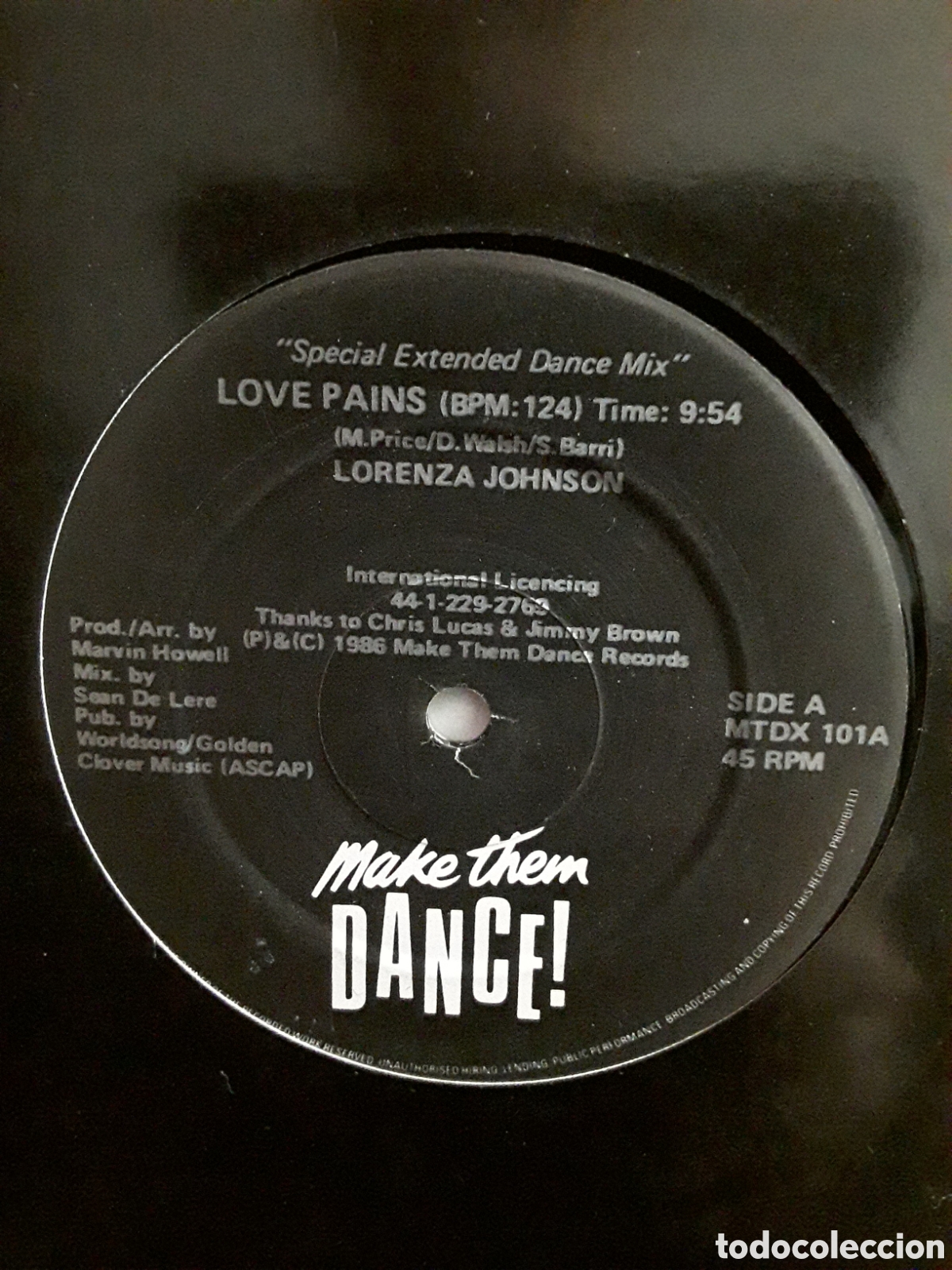 Discos de vinilo: Lorenza Johnson &lrm;&ndash; Love Pains - Foto 2