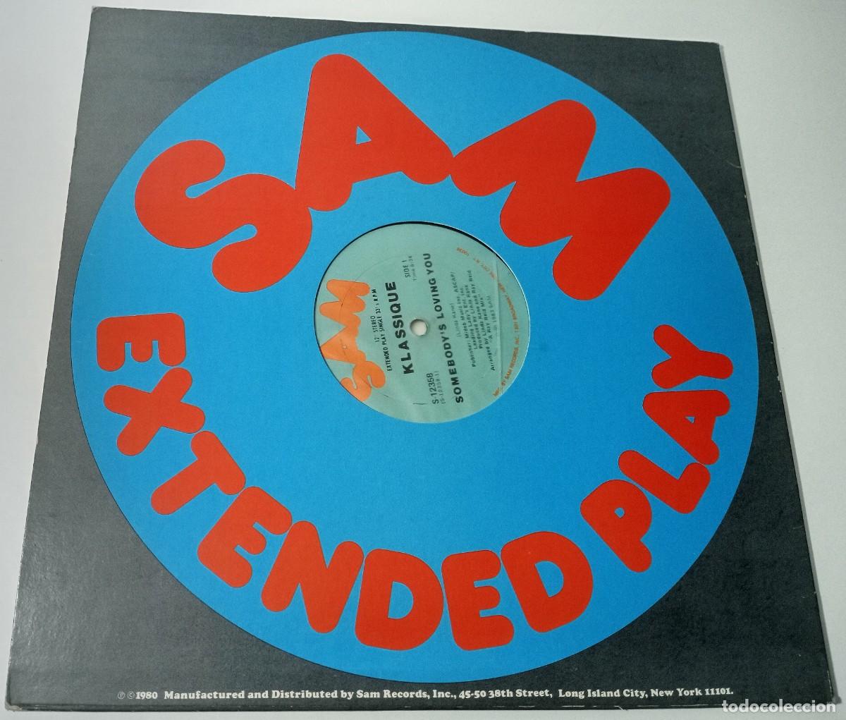 Discos de vinilo: Klassique - Somebodys loving you - Foto 1