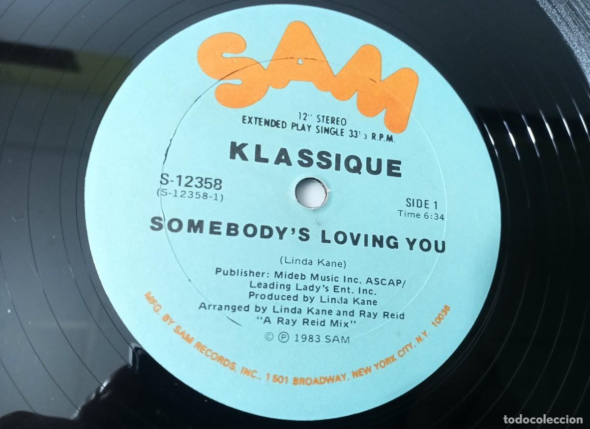 Discos de vinilo: Klassique - Somebodys loving you - Foto 3