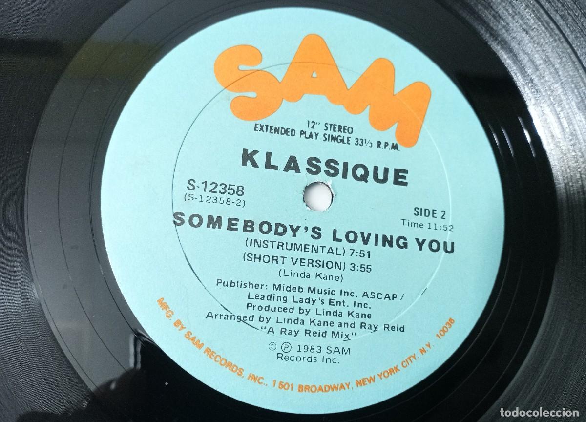 Discos de vinilo: Klassique - Somebodys loving you - Foto 4