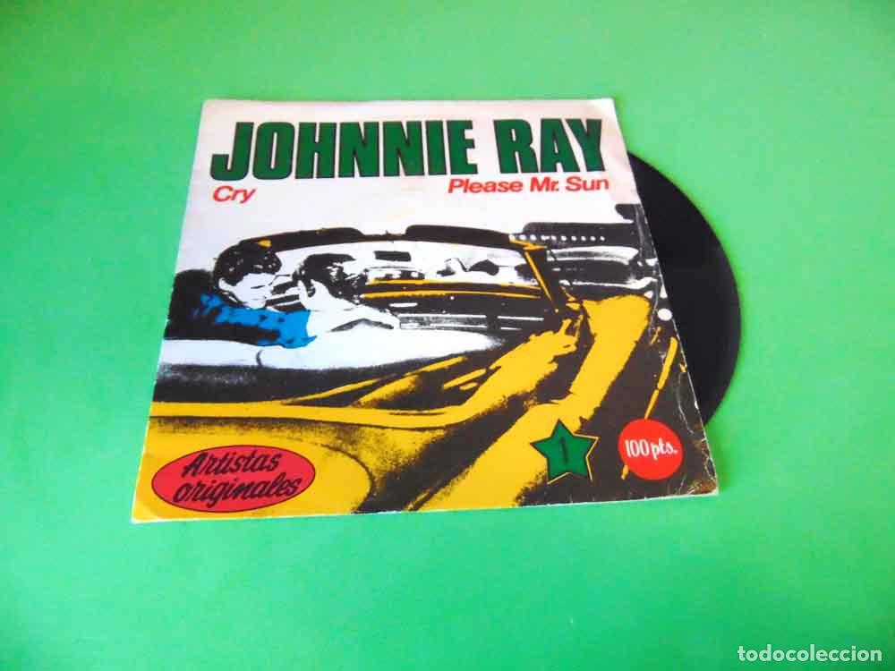 Discos de vinilo: JOHNNIE RAY - CRY - SINGLE COLECCION JUKEBOX - Foto 1