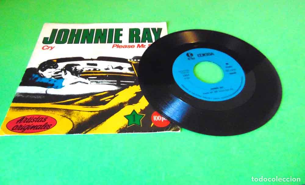 Discos de vinilo: JOHNNIE RAY - CRY - SINGLE COLECCION JUKEBOX - Foto 2