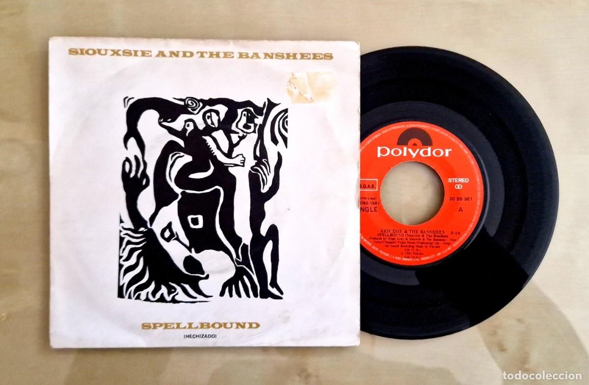 Discos de vinilo: SIOUXSIE & THE BANSHEES - SPELLBOUND 1981 Single (POLYDOR) ESPA&Ntilde;A - Foto 1