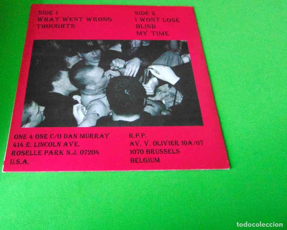 Discos de vinilo: ONE 4 ONE - SINGLE 5 TEMAS EN VINILO - CON ENCARTE - Foto 3
