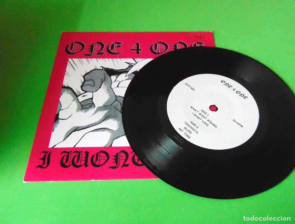 Discos de vinilo: ONE 4 ONE - SINGLE 5 TEMAS EN VINILO - CON ENCARTE - Foto 4