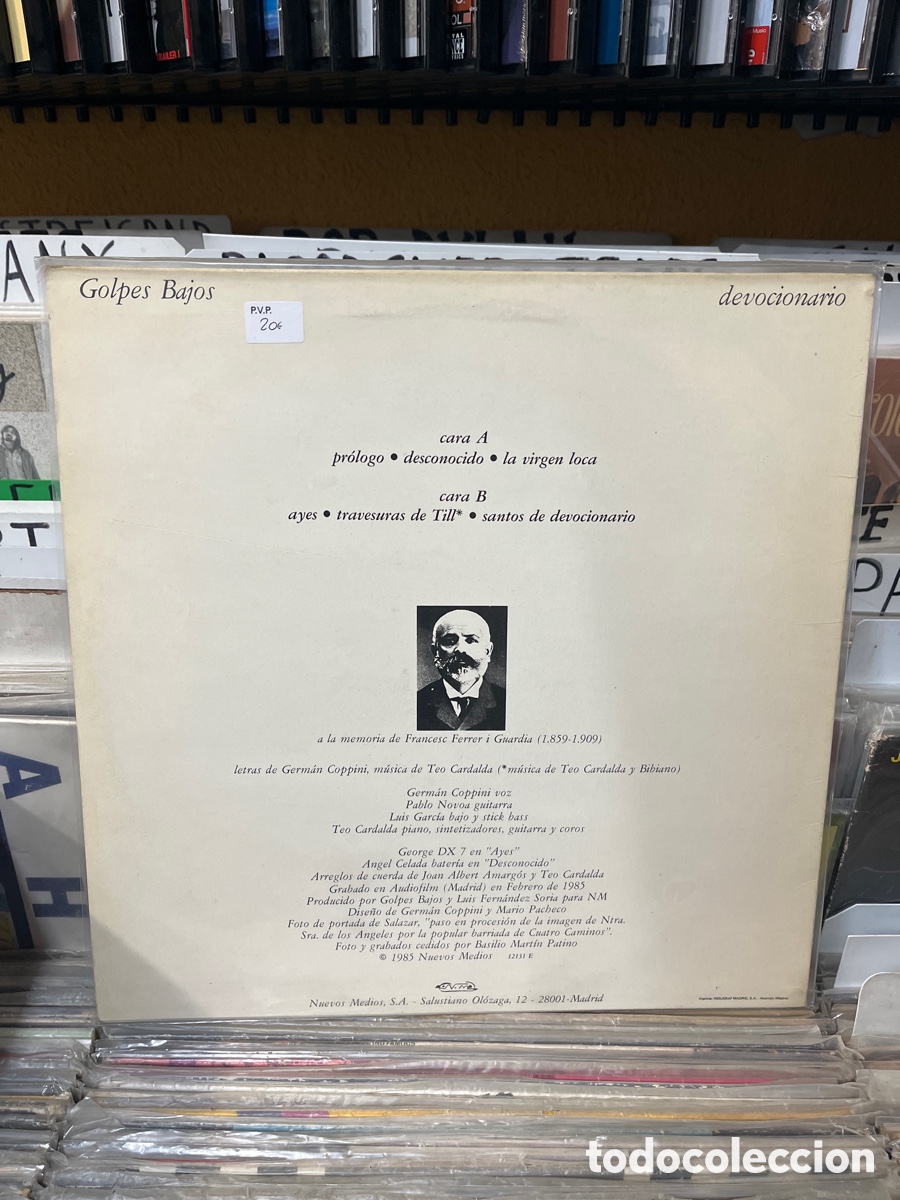 Discos de vinilo: Golpes bajos devocionario - Foto 2