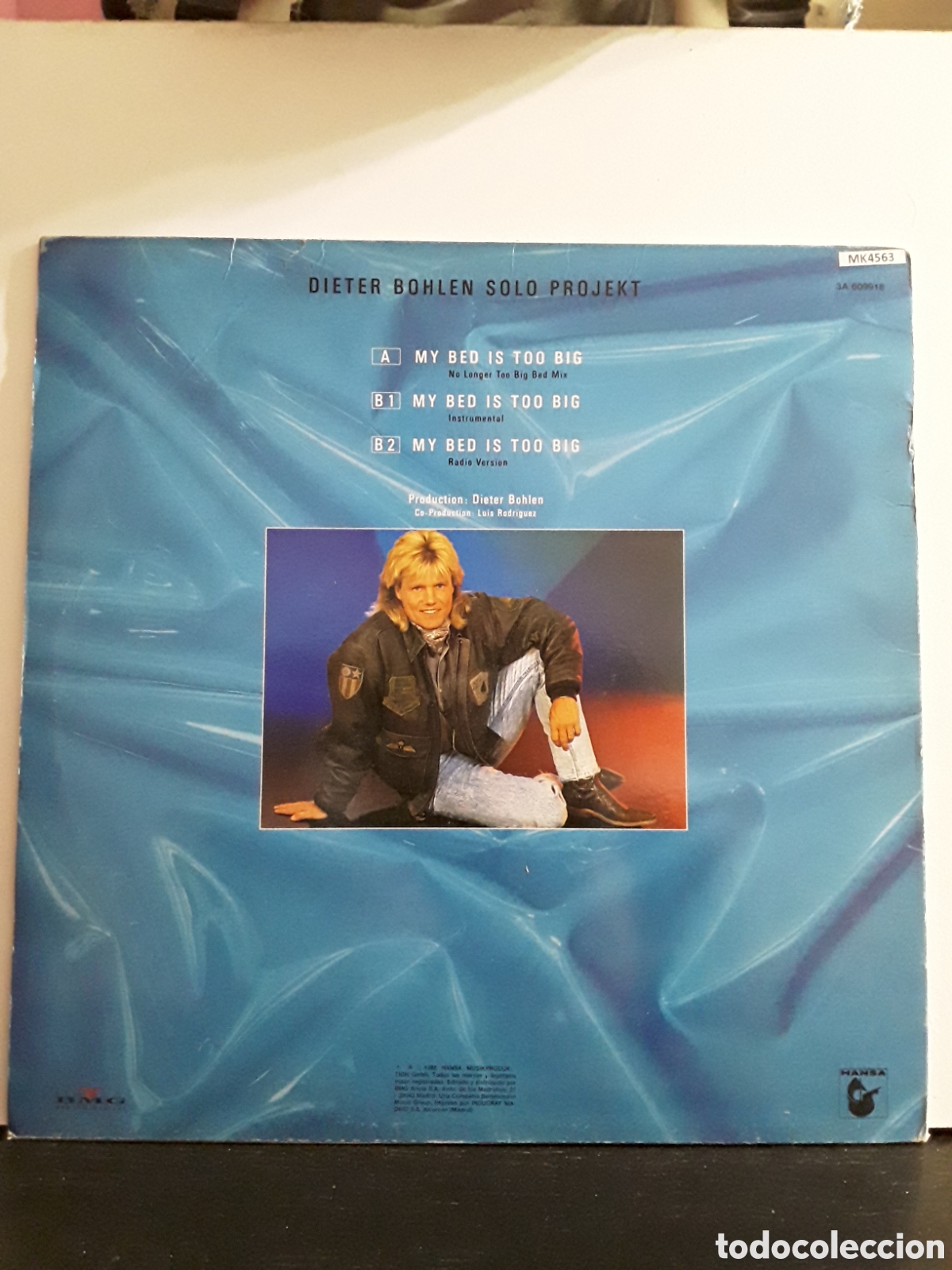 Discos de vinilo: Blue System &lrm;&ndash; My Bed Is Too Big - Foto 2