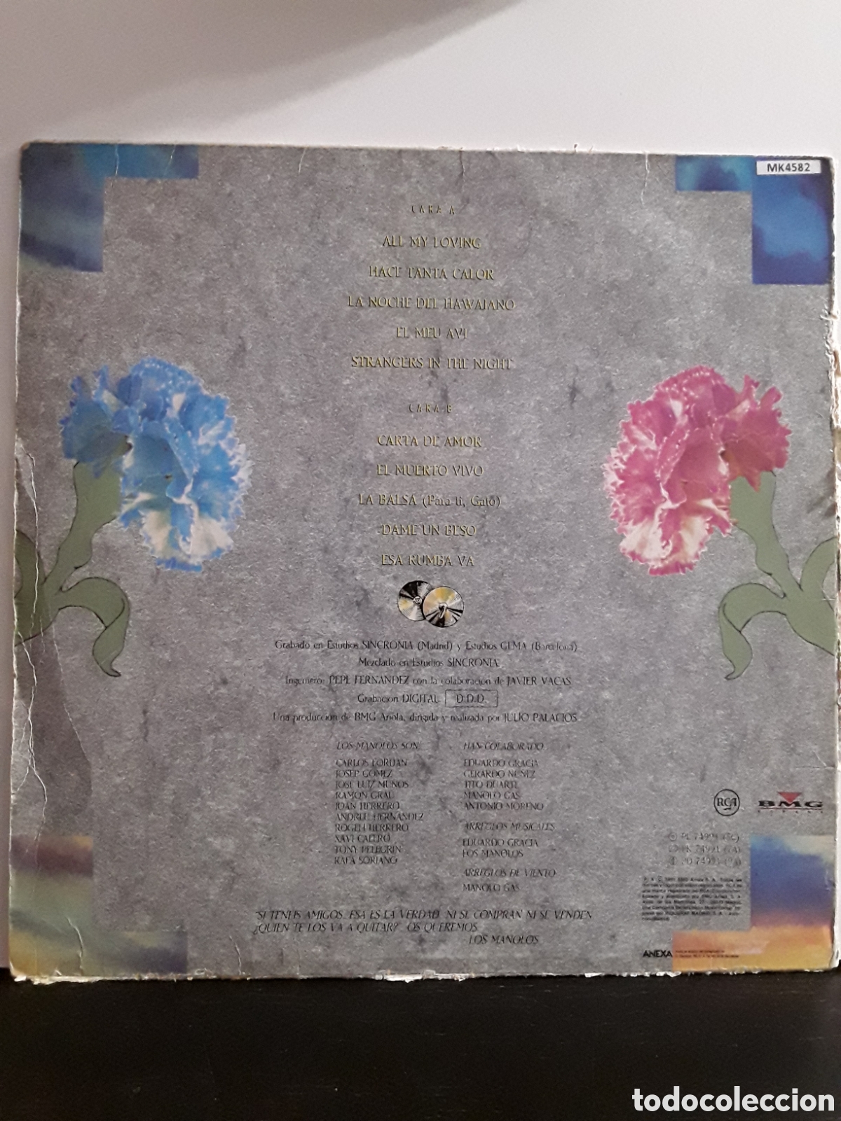 Discos de vinilo: Los Manolos &lrm;&ndash; Pasion Condal - Foto 2