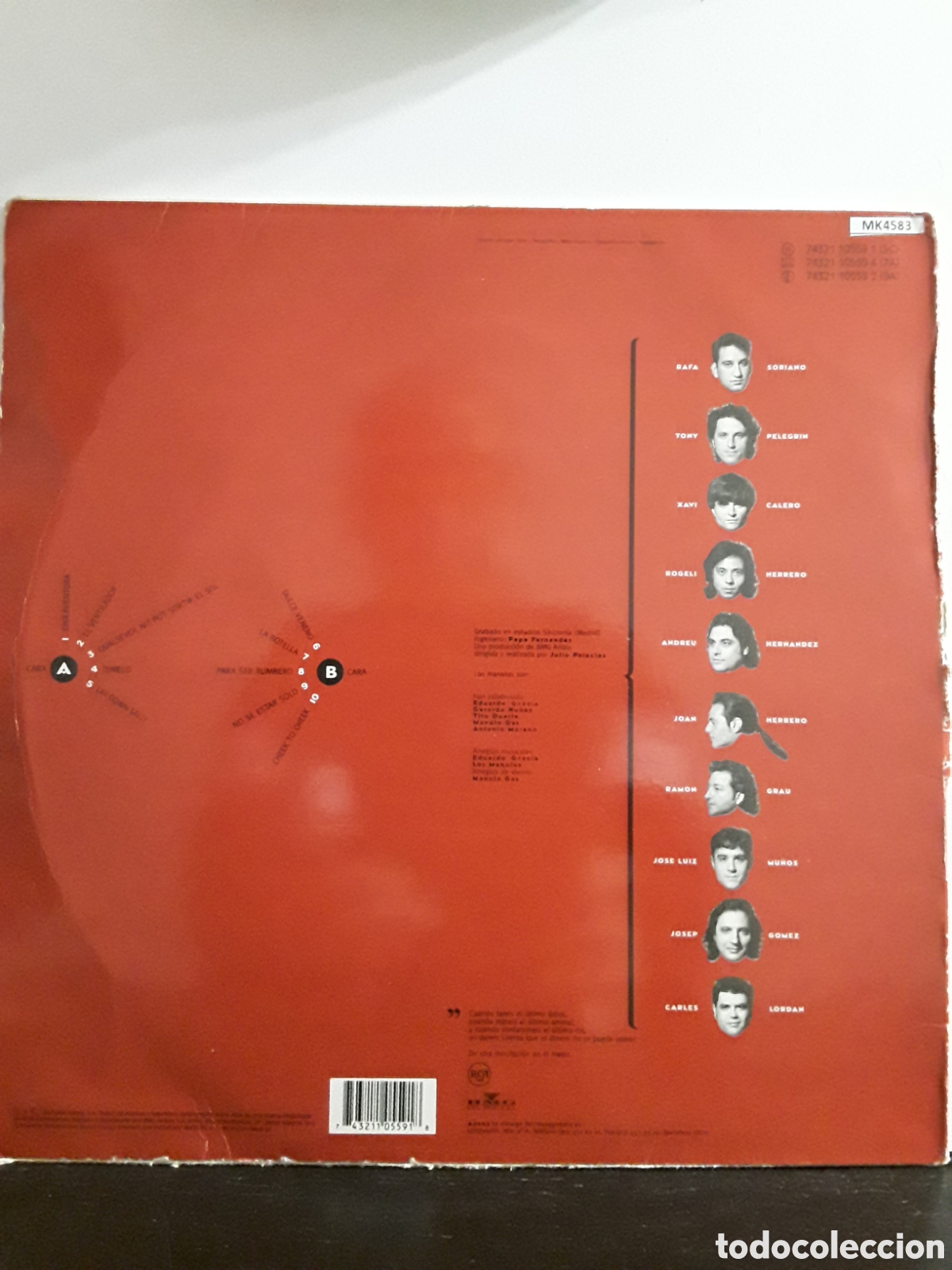 Discos de vinilo: Los Manolos &lrm;&ndash; Dulce Veneno - Foto 2