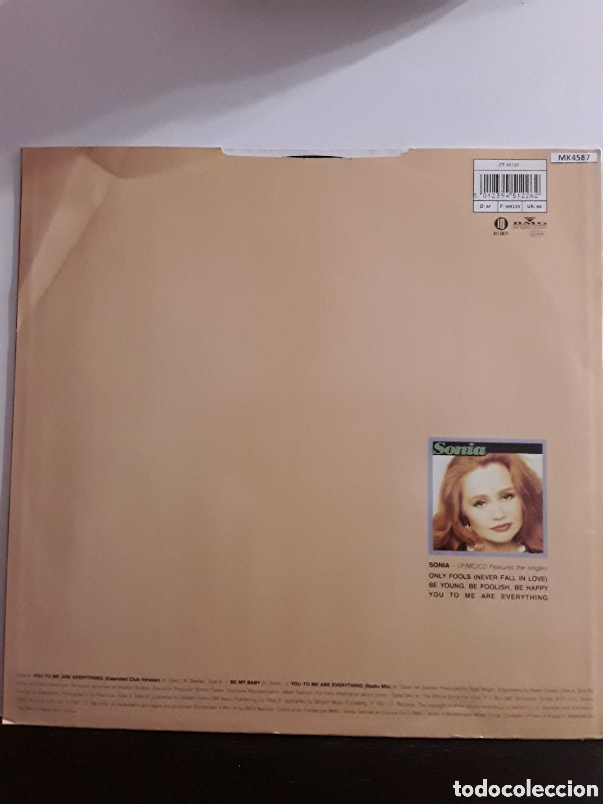Discos de vinilo: Sonia &lrm;&ndash; You To Me Are Everything - Foto 2