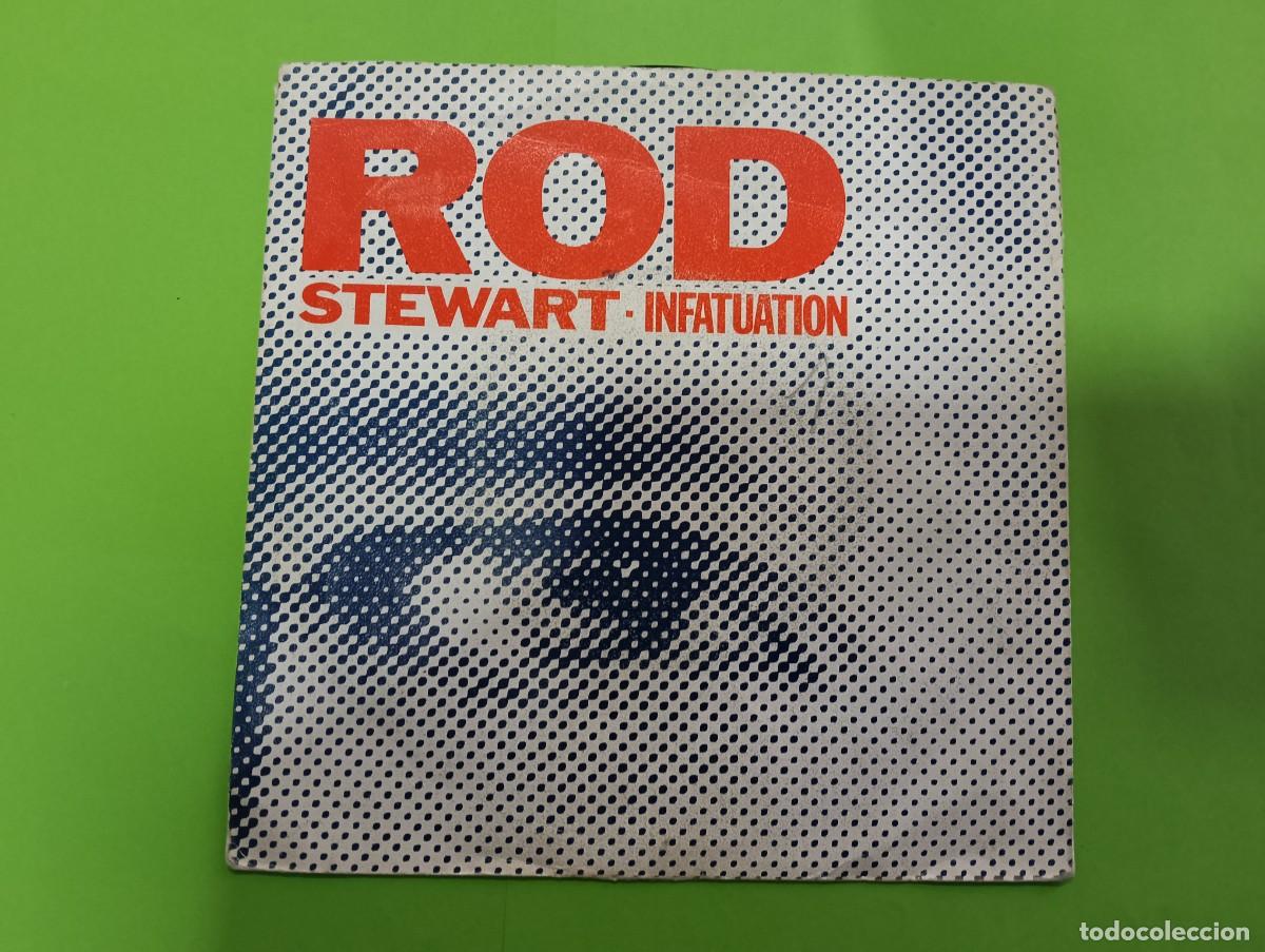 Discos de vinilo: Single Rod Stewart - Infatuation - Foto 1