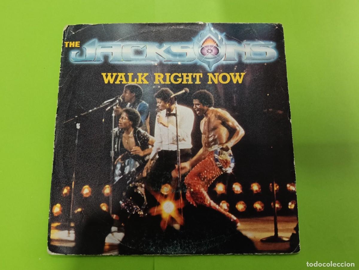 Discos de vinilo: Single The Jacksons - Walk Right Now (Michael Jackson) - Foto 1