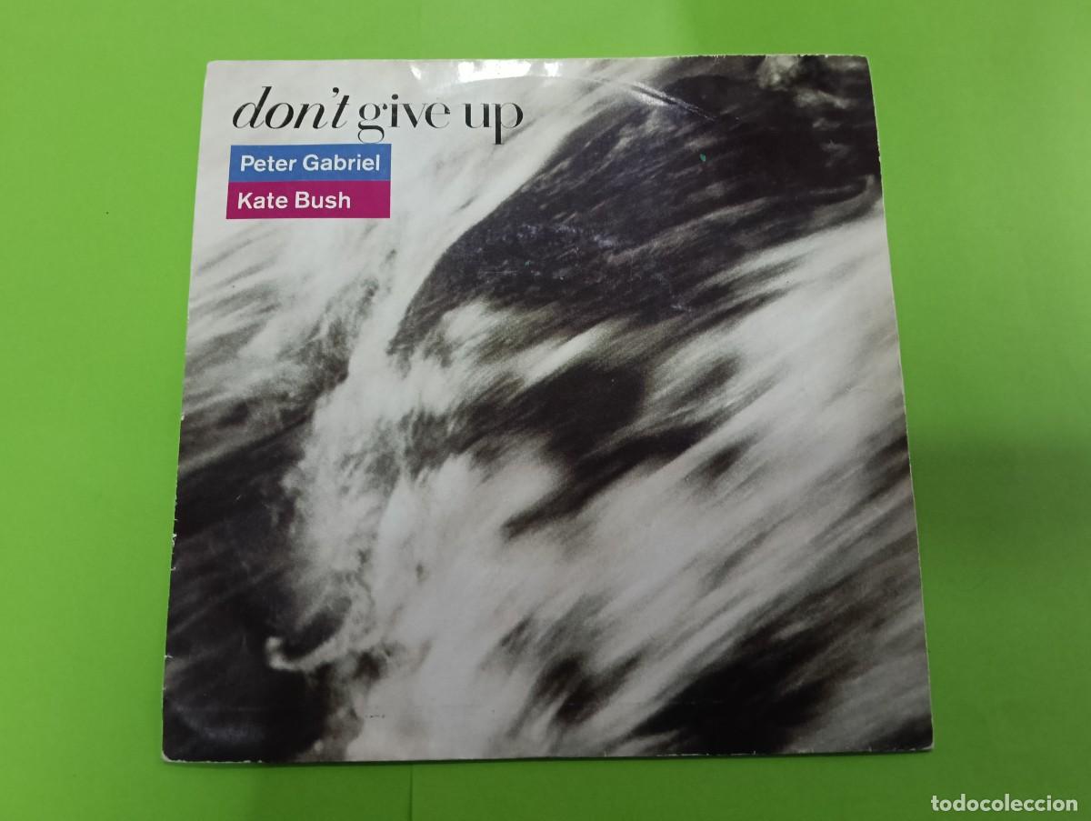 Discos de vinilo: Single Peter Gabriel - Dont Give Up (con Kate Bush) - Foto 1