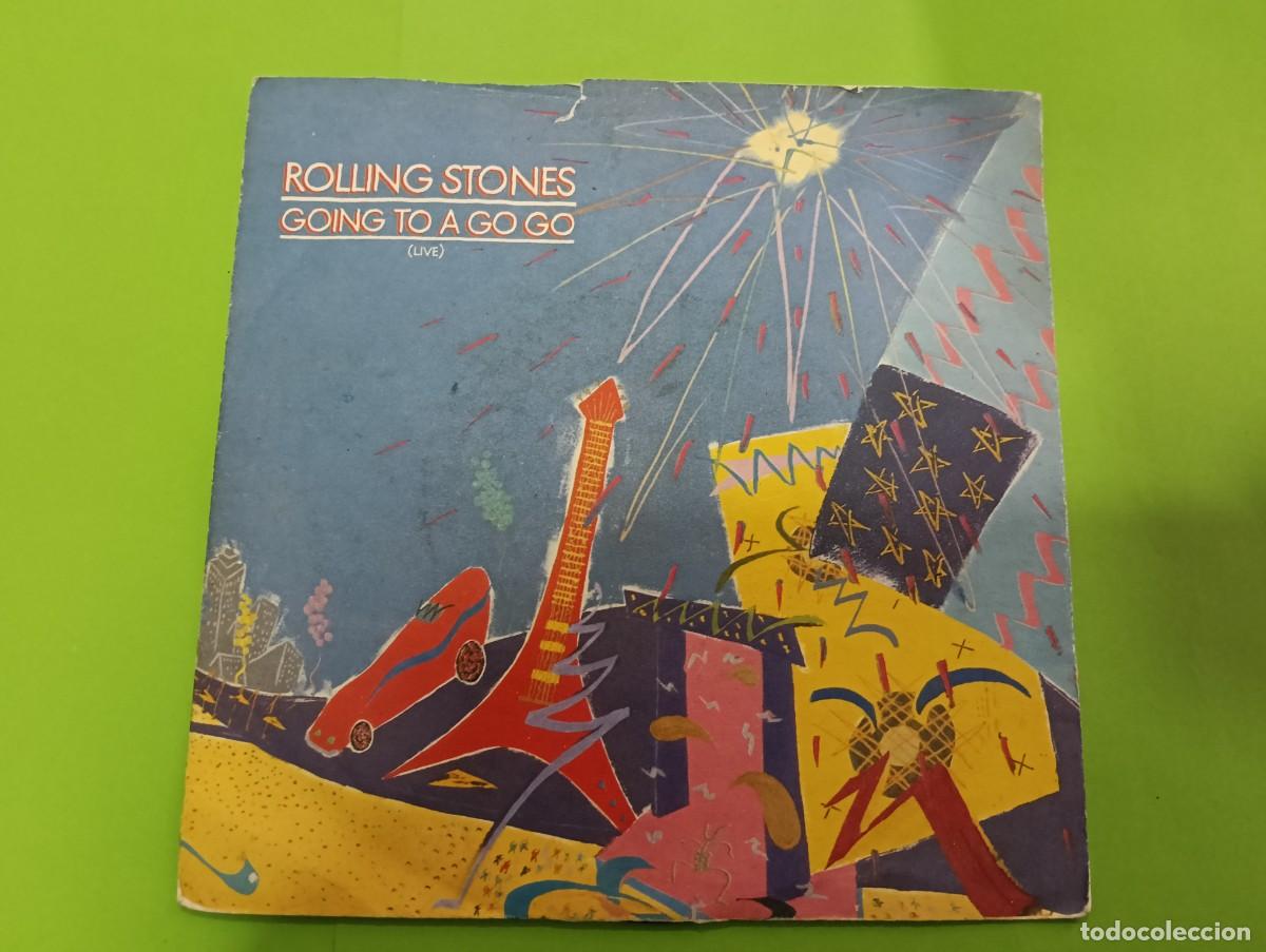 Discos de vinilo: Single The Rolling Stones - Going to a Go Go - Foto 1