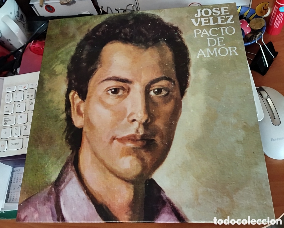 Discos de vinilo: Jos&eacute; V&eacute;lez - Pacto de amor - Foto 1
