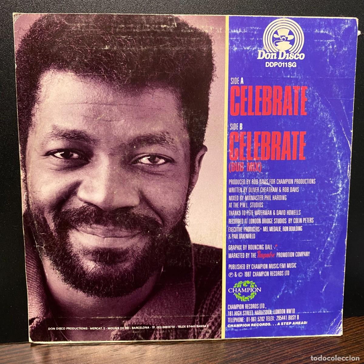 Discos de vinilo: Oliver Cheatham - Celebrate (7&rdquo;, Single) - Foto 2