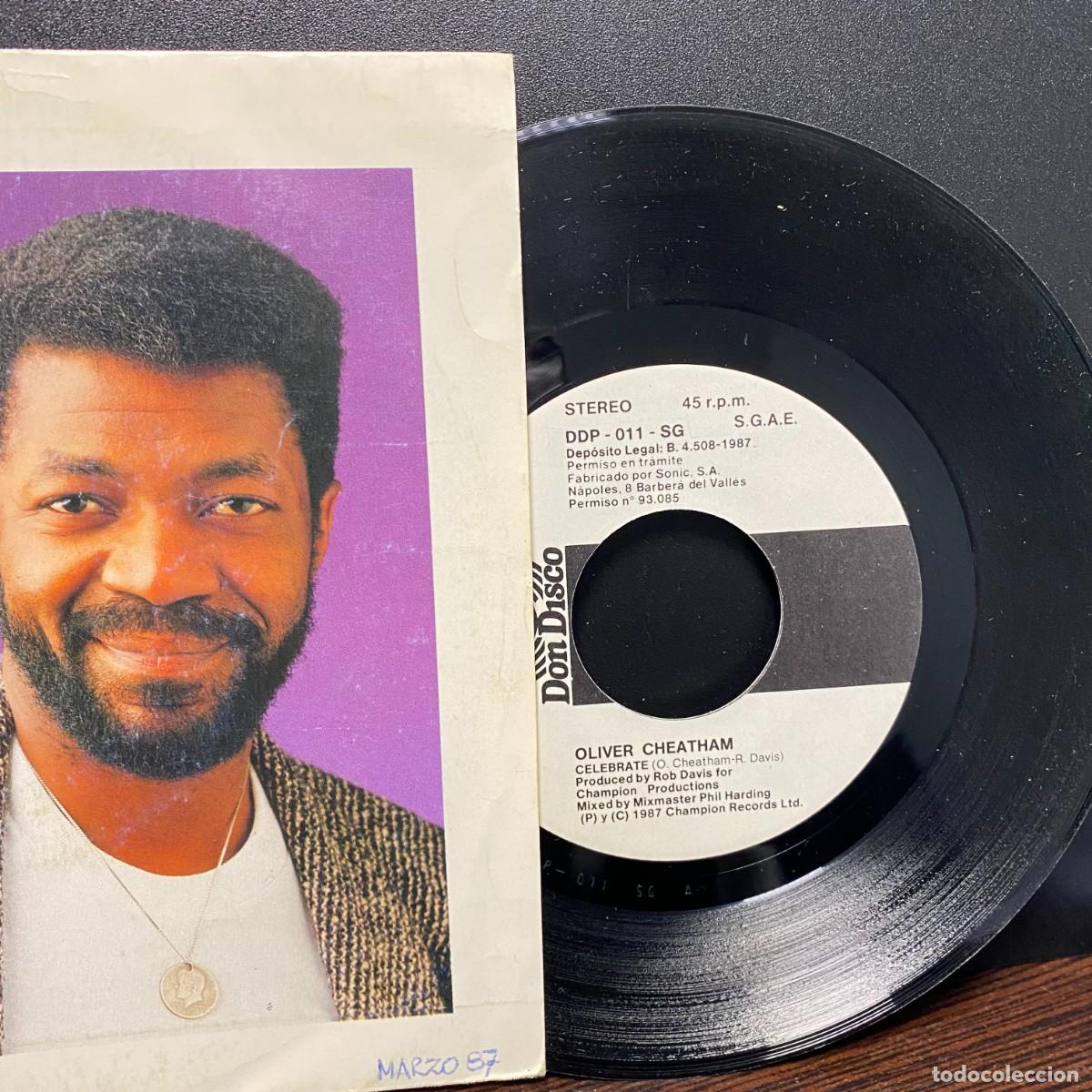 Discos de vinilo: Oliver Cheatham - Celebrate (7&rdquo;, Single) - Foto 3