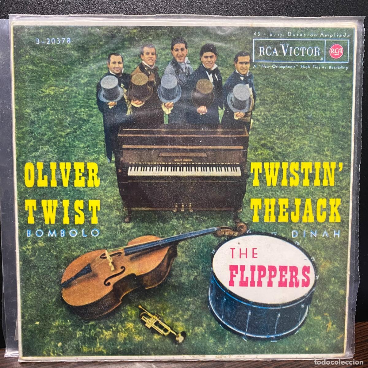 Discos de vinilo: The Flippers - Oliver Twist (7&rdquo;, EP) - Foto 1