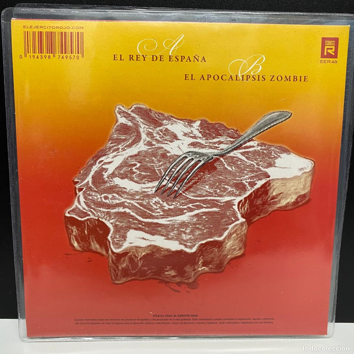 Discos de vinilo: Los Planetas - El Rey De Espa&ntilde;a (7&rdquo;, Single, Ltd) *Nuevo* - Foto 2