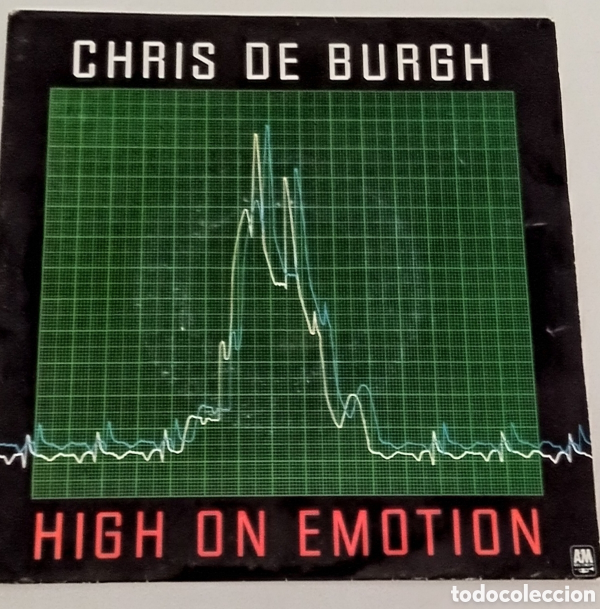 Discos de vinilo: CHRIS DE BURGH - High on emotion (1984) single vinilo 7&rdquo; - Foto 1