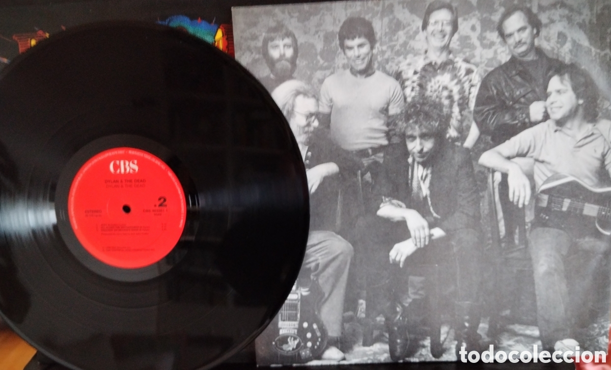 Discos de vinilo: Bob Dylan - Dylan and The Dead - Foto 3