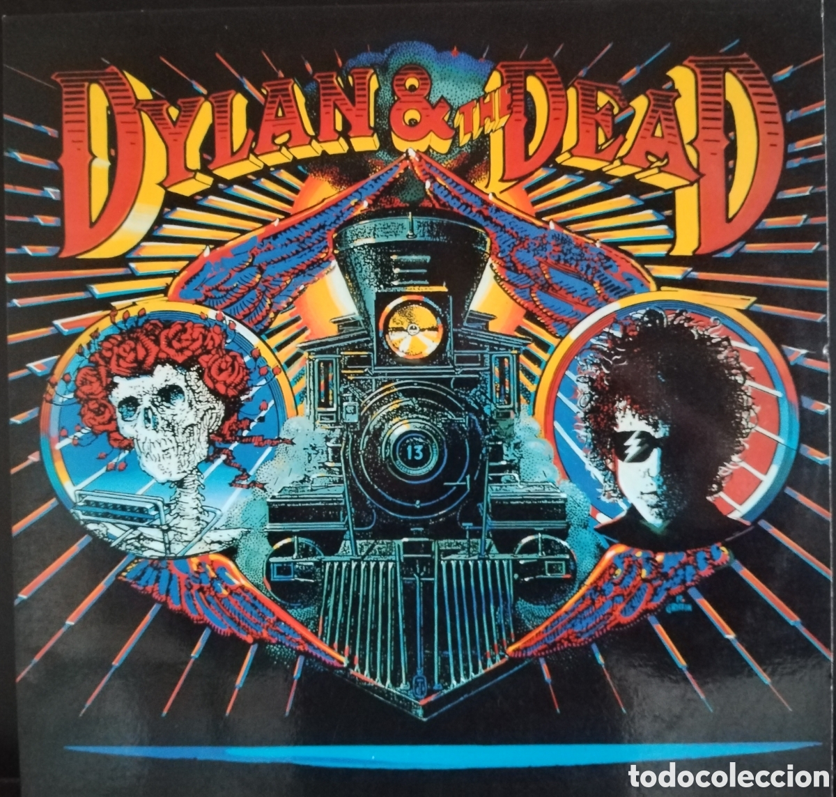 Discos de vinilo: Bob Dylan - Dylan and The Dead - Foto 1