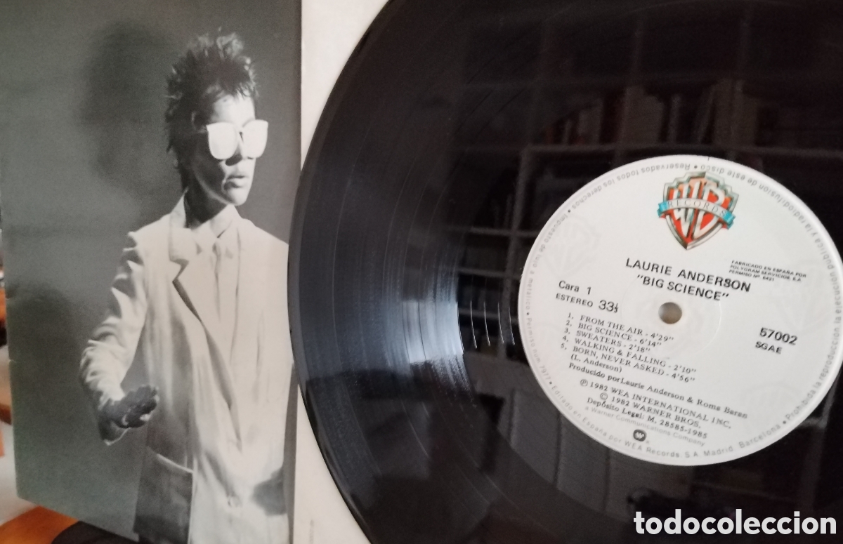 Discos de vinilo: Laurie Anderson - Big Science - Foto 1