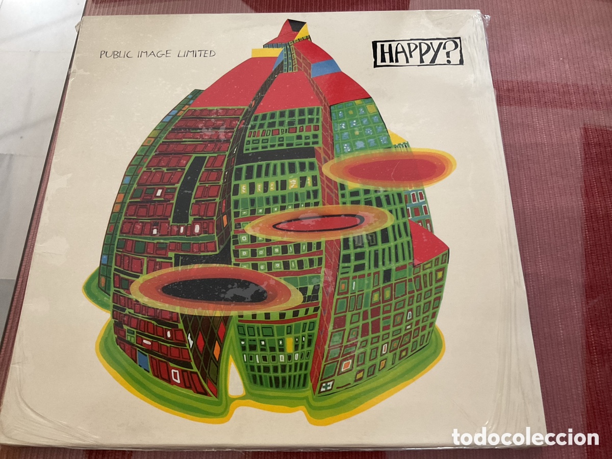 Discos de vinilo: PUBLIC IMAGE LIMITED Happy? - Foto 3