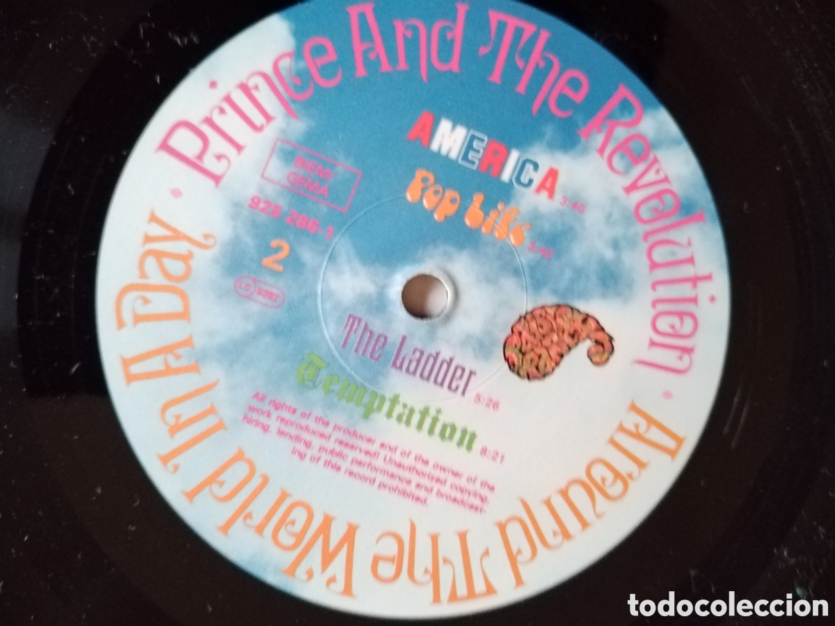 Discos de vinilo: Prince - Around the World in a day - Foto 4