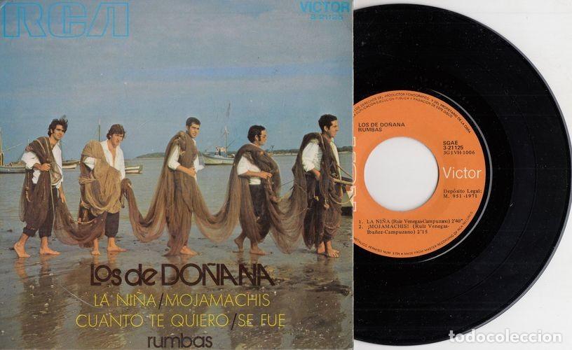 Discos de vinilo: LOS DE DO&Ntilde;ANA - MOJAMACHIS - EP DE VINILO - C-25 - Foto 1