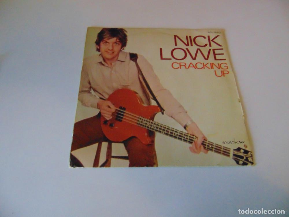 Discos de vinilo: NICK LOWE &ndash; Cracking Up - SINGLE EDICION ESPA&Ntilde;OLA 1979 - Foto 1