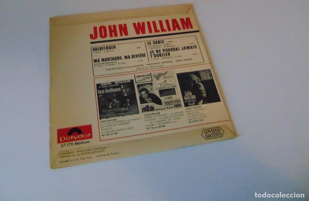 Discos de vinilo: JOHN WILLIAM &ndash; Goldfinger - EP 1964 - Foto 3