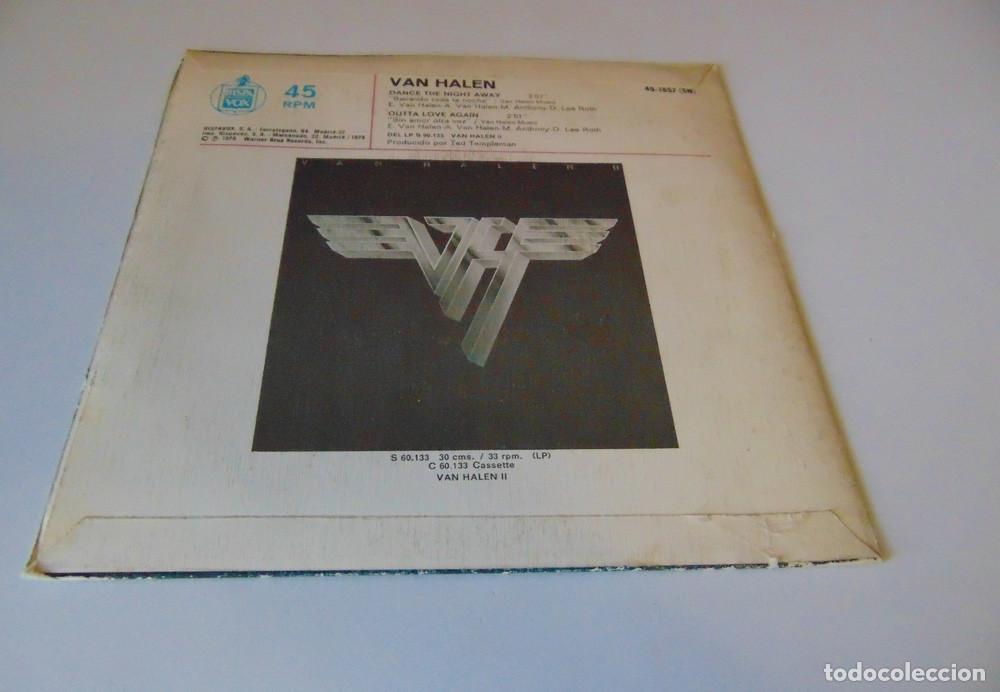 Discos de vinilo: VAN HALEN &ndash; Dance The Night Away - SINGLE 1979 - Foto 2